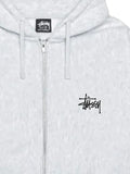 Stüssy logo-print zip-fastening hoodie