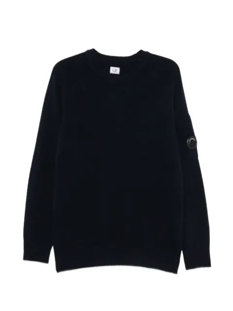 C.P. Company Lens-detail wool sweater