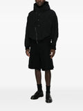 Individual Sentiments crinkled-finish hooded jacket